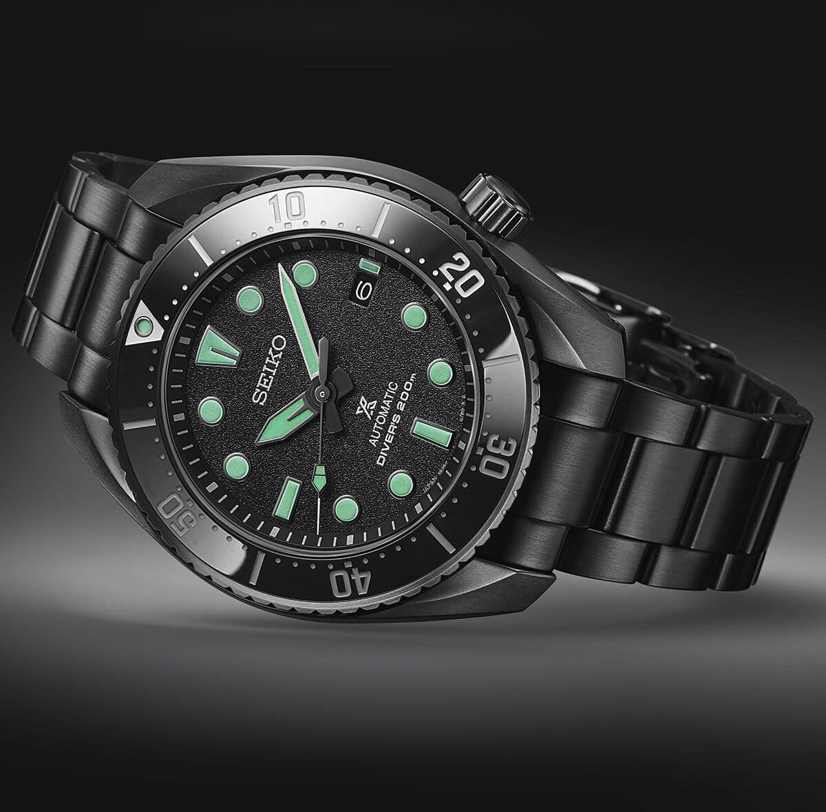 Seiko Prospex Sumo Black Series Night Vision Limited Edition SPB433J1