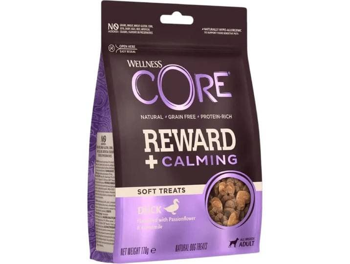 Wellness core Reward+ Friandises apaisantes pour chiens au canard tendre 170 g