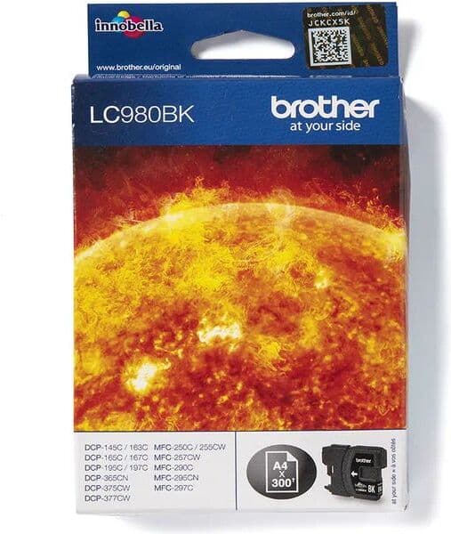 Brother LC-980BK - Noir - Cartouche d'encre