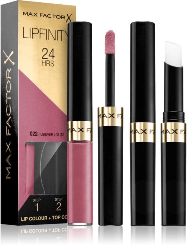 Max Factor Lipfinity Lip Colour Langtidsholdbar læbestift Med balsam Skygge 022 Forever Lolita