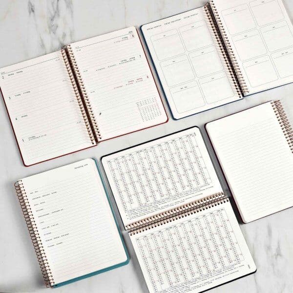 Kozo 2027 Kalender, A5, Uge, Navy