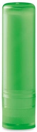 Baume à lèvres personnalisé SPF10 GLOSS cire vert citron transparent