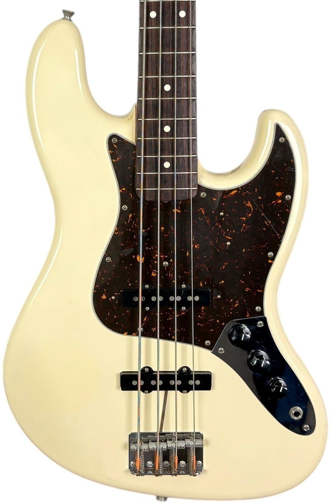 Fender Japan 62 Reissue Jazz Bass 1995-1995   Vintage White - Refurbished