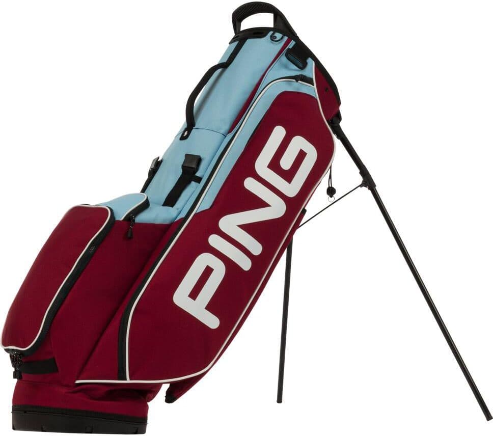 Ping  - Hoofer Lite 231 Club Together Maroon Light Blue - Sac trepied série