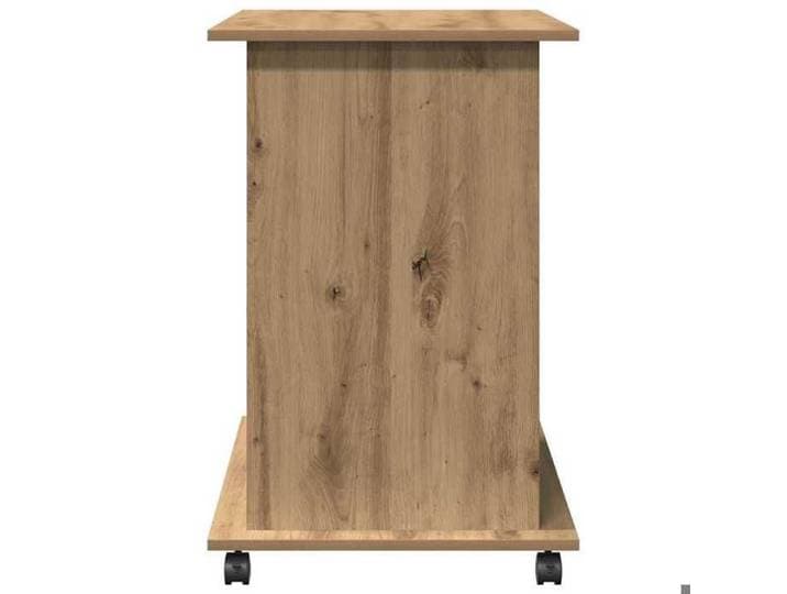 Remise 2026®Bureau informatique Brun - Bureau d'ordinateur multi-rangements - chêne artisanal - 80x50x75cm - Bois ingénierie 876