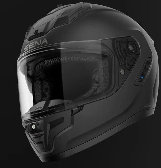 Sena Phantom Anc Anti Noice Canceling Svart Matt Str. 2xl