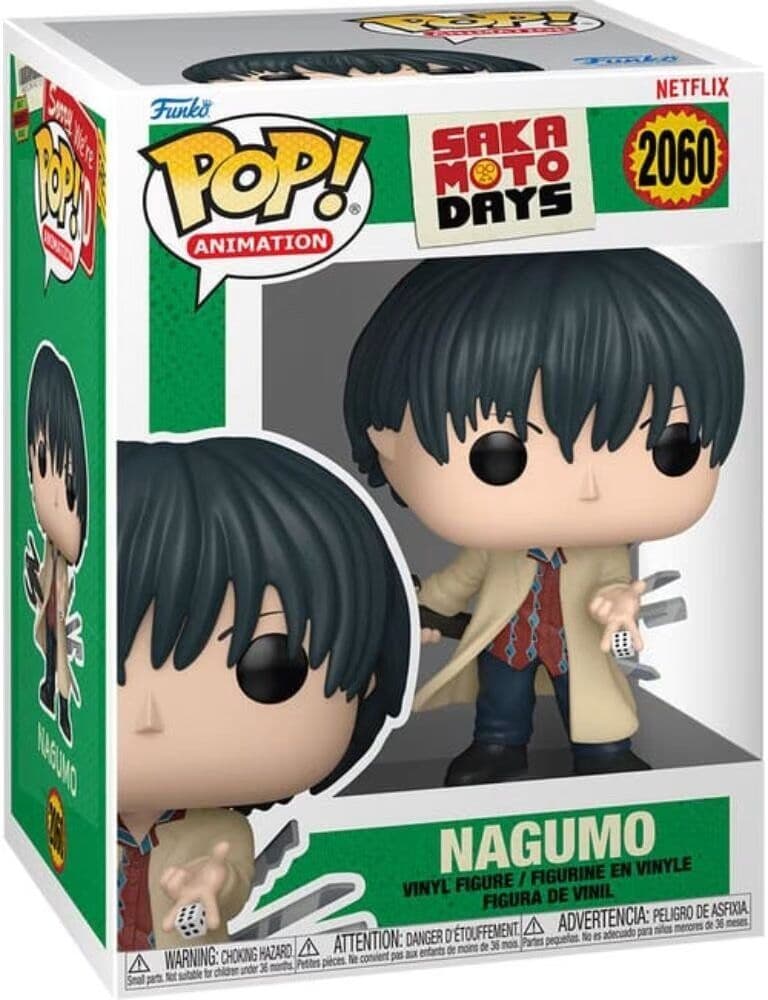 Funko Pop Animation Sakamoto Days Nagumo Figura De Vinilo 2060 Talla Única Unisex