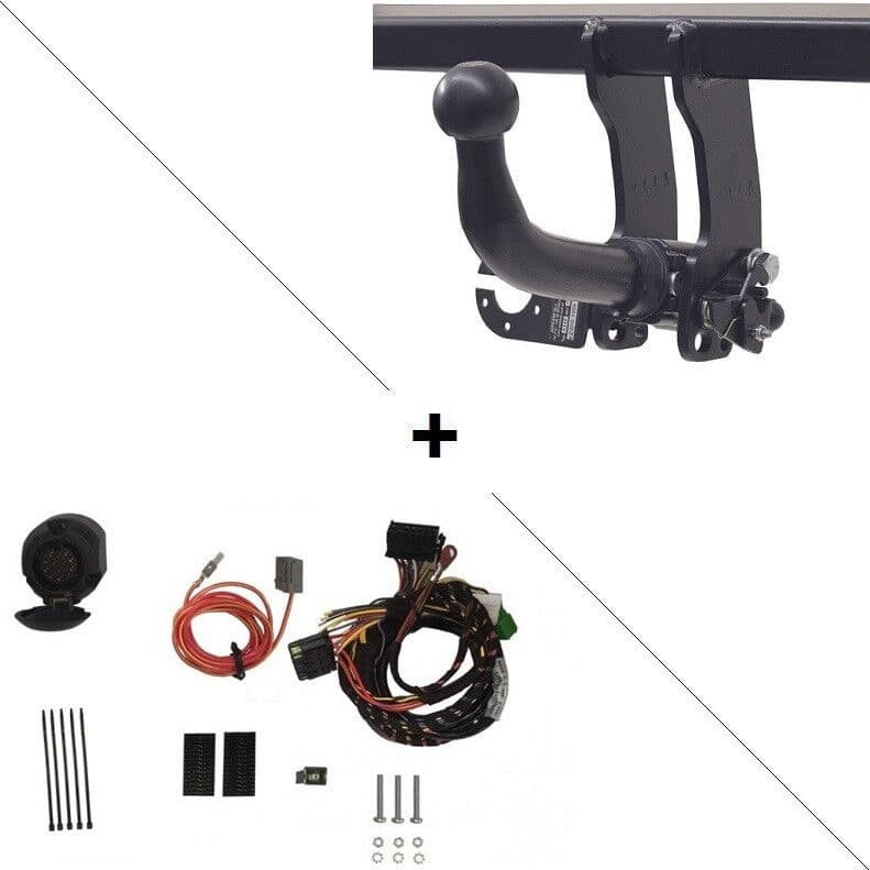 Attelage Mercedes Classe A Type W176 (10/2012-06/2015) RDSOH + Faisceau spécifique 13 broches Trail-Tec