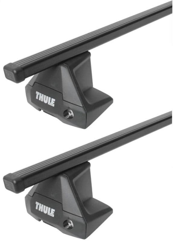 Barres de toit Peugeot 508 I (03/11-08/18) Thule SquareBar Acier