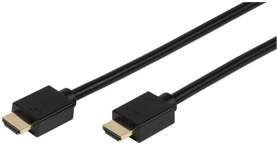 Vivanco HDMI 2.0 Han til Han Kabel - 4K / 60Hz - 1m - Sort
