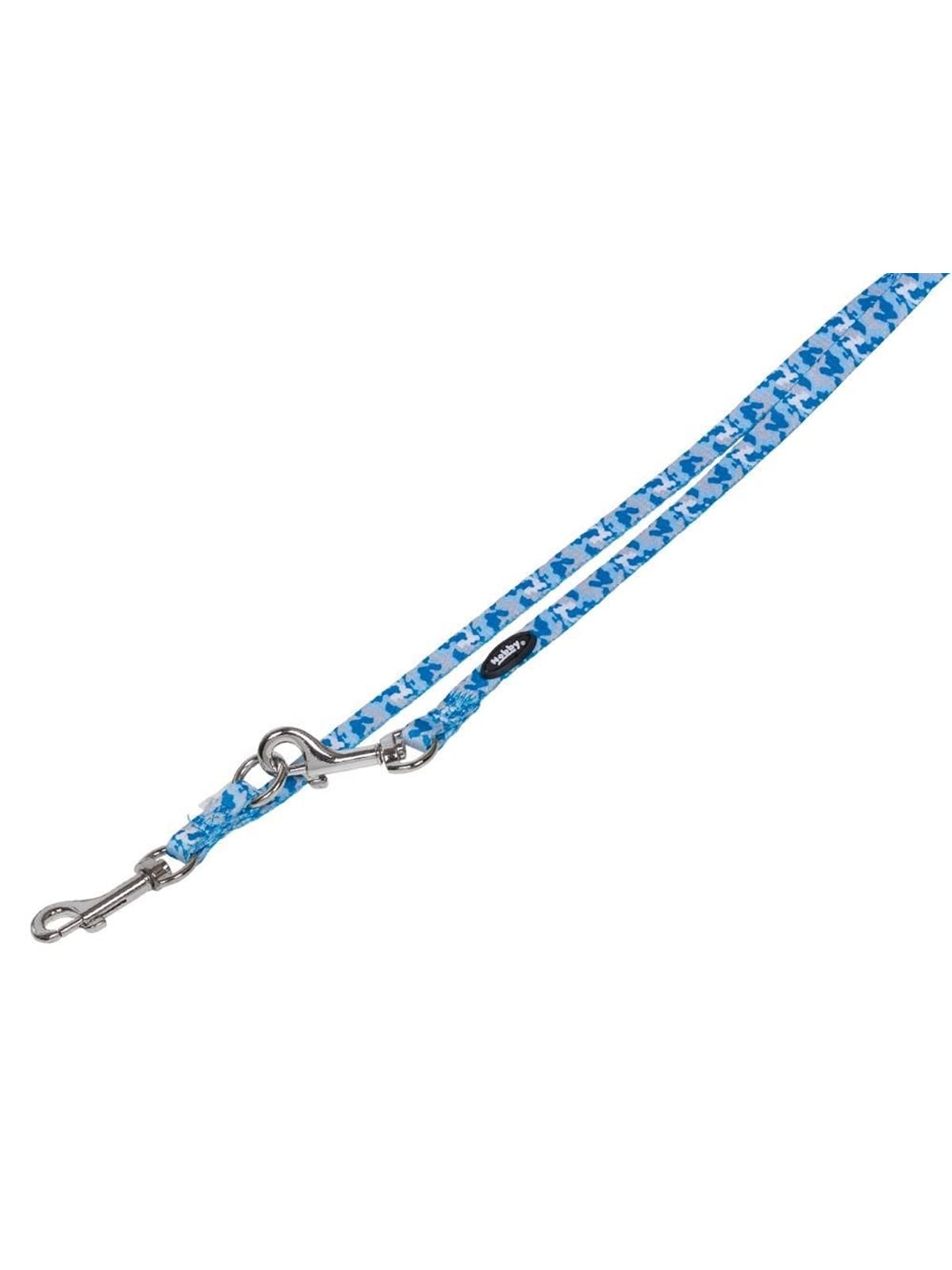 Nobby Dressurleine Camouflage, Blau