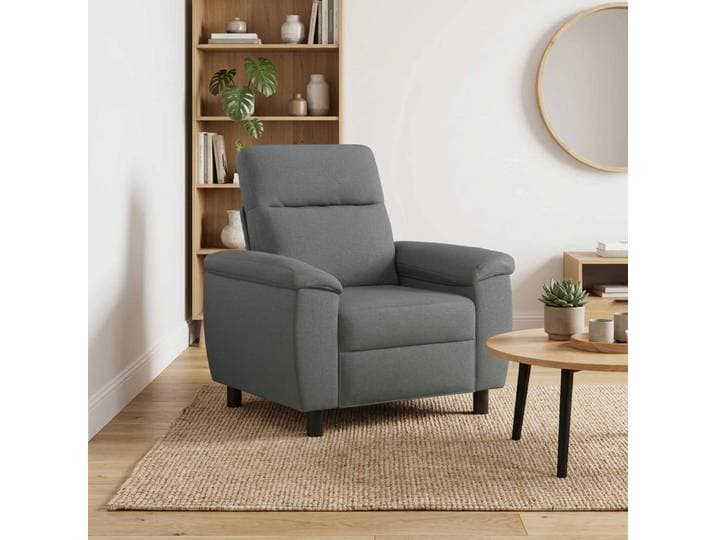 vidaXL Sofa Dunkelgrau 95 x 90 x 95 cm Stoff