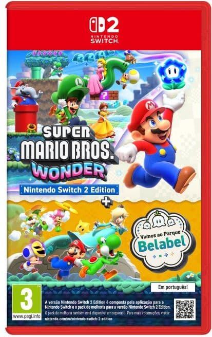 Nintendo JOGO SWITCH 2 SUPER MARIO WONDER