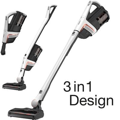 MIELE Akku-Handstaubsauger "Miele Triflex HX2", weiß (lotosweiß), B:129,7cm H:26cm T:28cm, Akkusauger, 60 Minuten Laufzeit, Lotosweiß