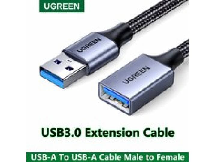 UGREEN USB3.0 verlengkabel USB A mannelijk naar vrouwelijk datakabel gevlochten PC TV auto notebook USB drive adapter kort 50cm lang 2m 3m