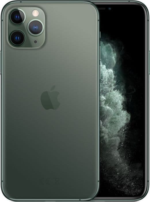 Apple iPhone 11 Pro   256 GB   Dual-SIM (eSIM, Nano-SIM)   Midnight Green - Refurbished
