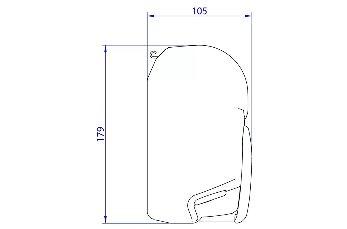 Thule Veggmarkise 8000 230v 400 Cm Mystic Grey / Sølv