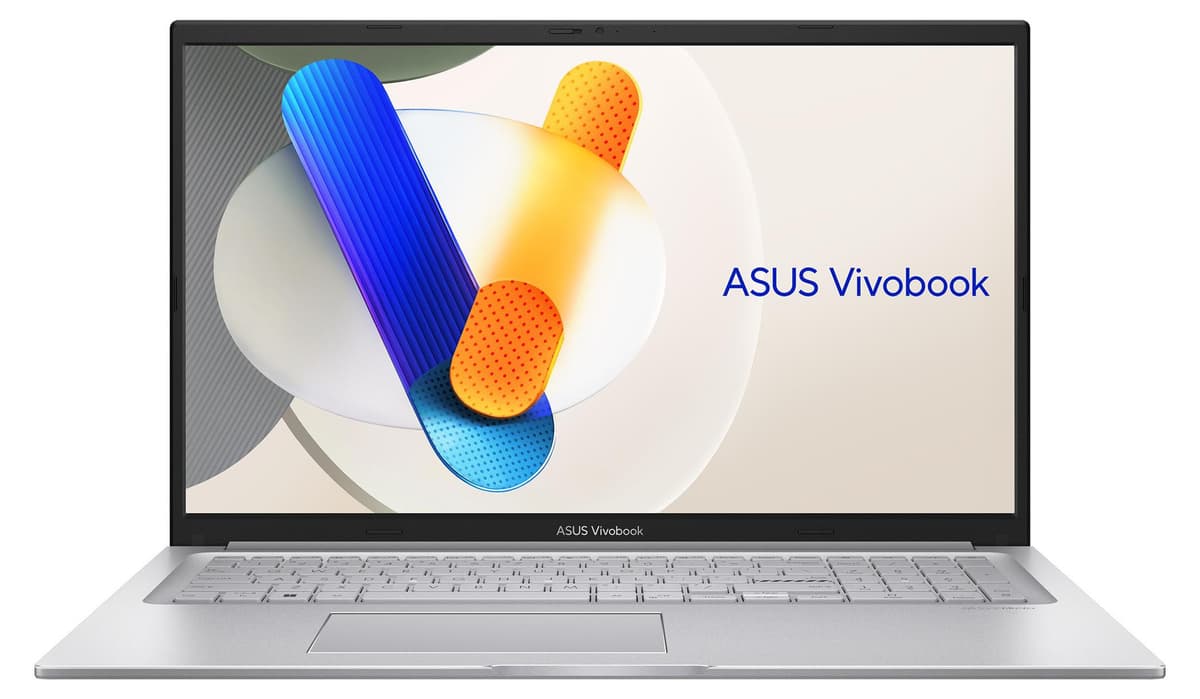 ASUS Vivobook 17 (Cool Silver, 17,3" Full-HD, Intel Core i7-1355U, 16 GB RAM, 500 GB SSD) mit Windows 11 Pro