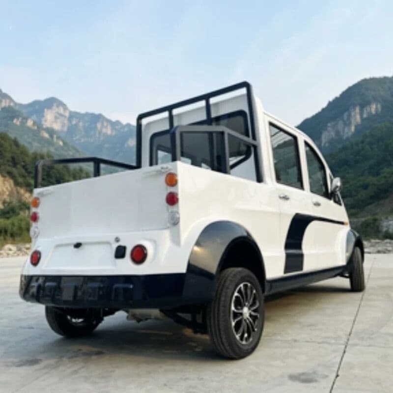 NONE Custom 5 Seater 4KW Electric Golf Cart Legally Electric Cruiser Car With Rear Cargo Box With A Cargo Bed Free Custom Body Color