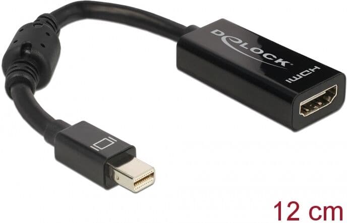Delock Adapter Mini Displayport 1.1 Male to HDMI Female Black 65099