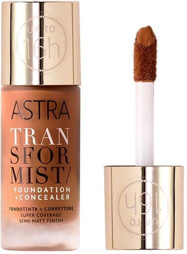 ASTRA MAKEUP Transformist Foundation + Concealer 8W Wood