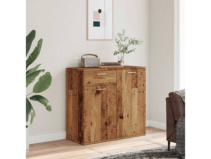 vidaXL Sideboard Altholz-Optik 80x36x75 cm Holzwerkstoff