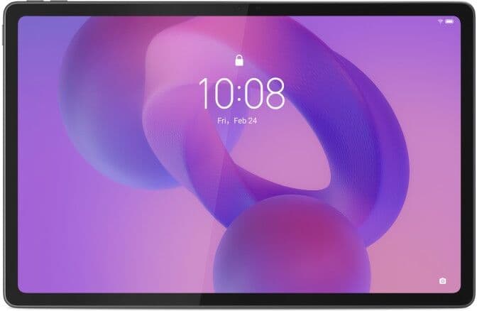 Lenovo Idea Tab Plus Mediatek 256 GB 30,7 cm (12.1") 8 GB Wi-Fi 5 (802.11ac) Android 15 Grigio (ZAG70182SE)