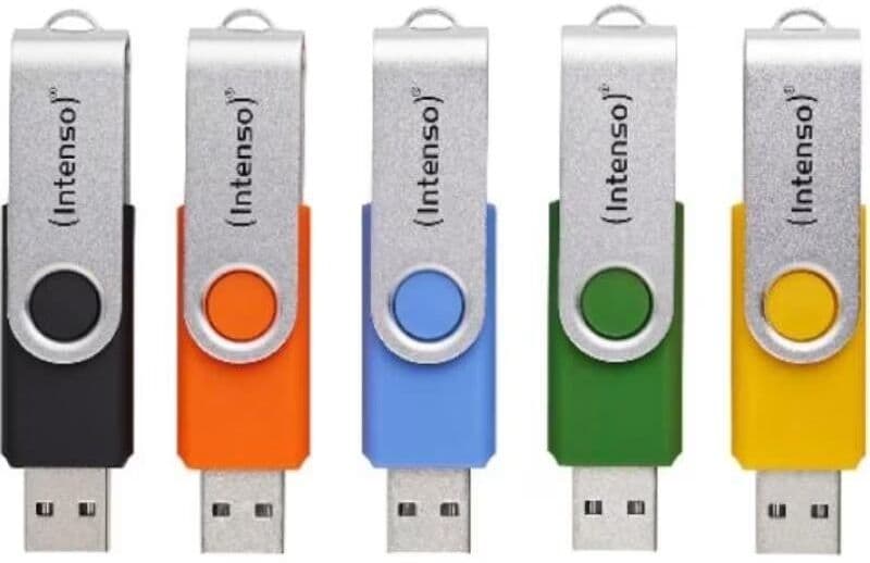 Intenso Office Line Multipack 5x Memoria Usb 32 16gb 3543575 Talla Única Unisex