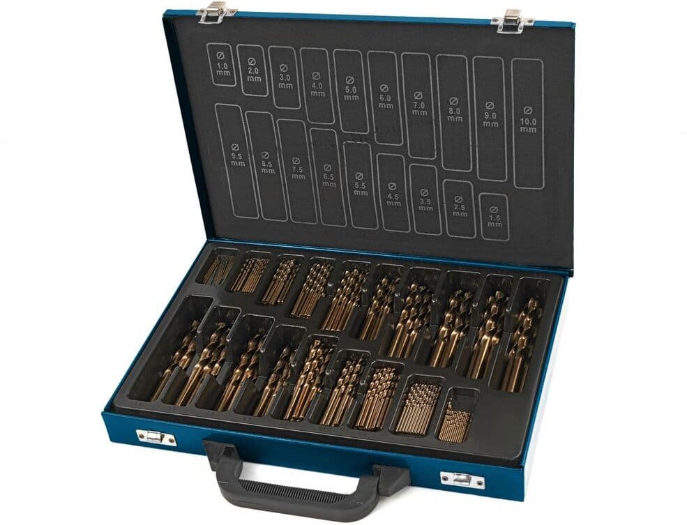HBM 140 pezzi M35 - Set di punte al 5% di cobalto