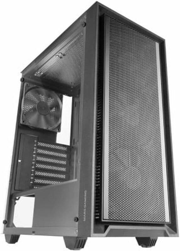 Mars Gaming MCPMAX Midi Tower Κουτί Υπολογιστή Μαύρο TACMARS-MCPMAX