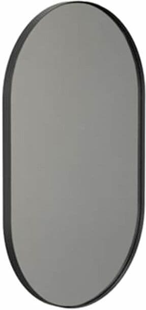 Frost Unu 4138 Spiegel oval (80 x 50cm) (schwarz) schwarz
