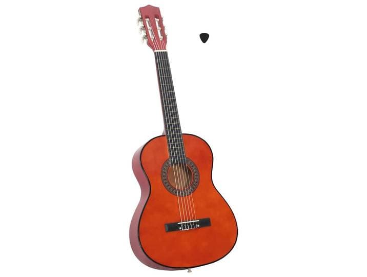 vidaXL Klassische Gitarre für Anfänger und Kinder 3/4 36 Lindenholz