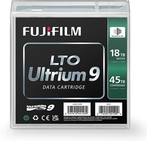 Fujifilm LTO Ultrium 9 Cartucho de Dados   45 TB
