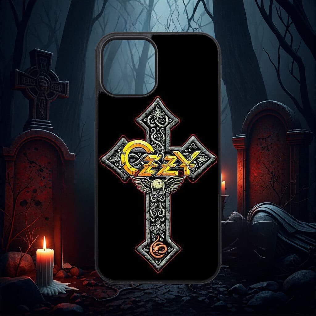 Black Sabbath - Ozzy Kereszt - iPhone tok