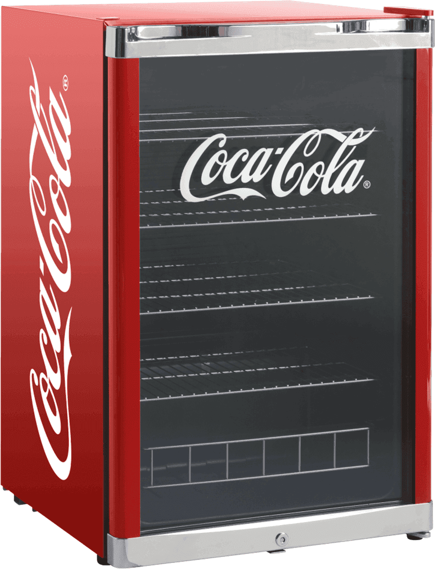 Scandomestic Display Kjøleskap 84 Cm Coca-Cola Highcube Gde
