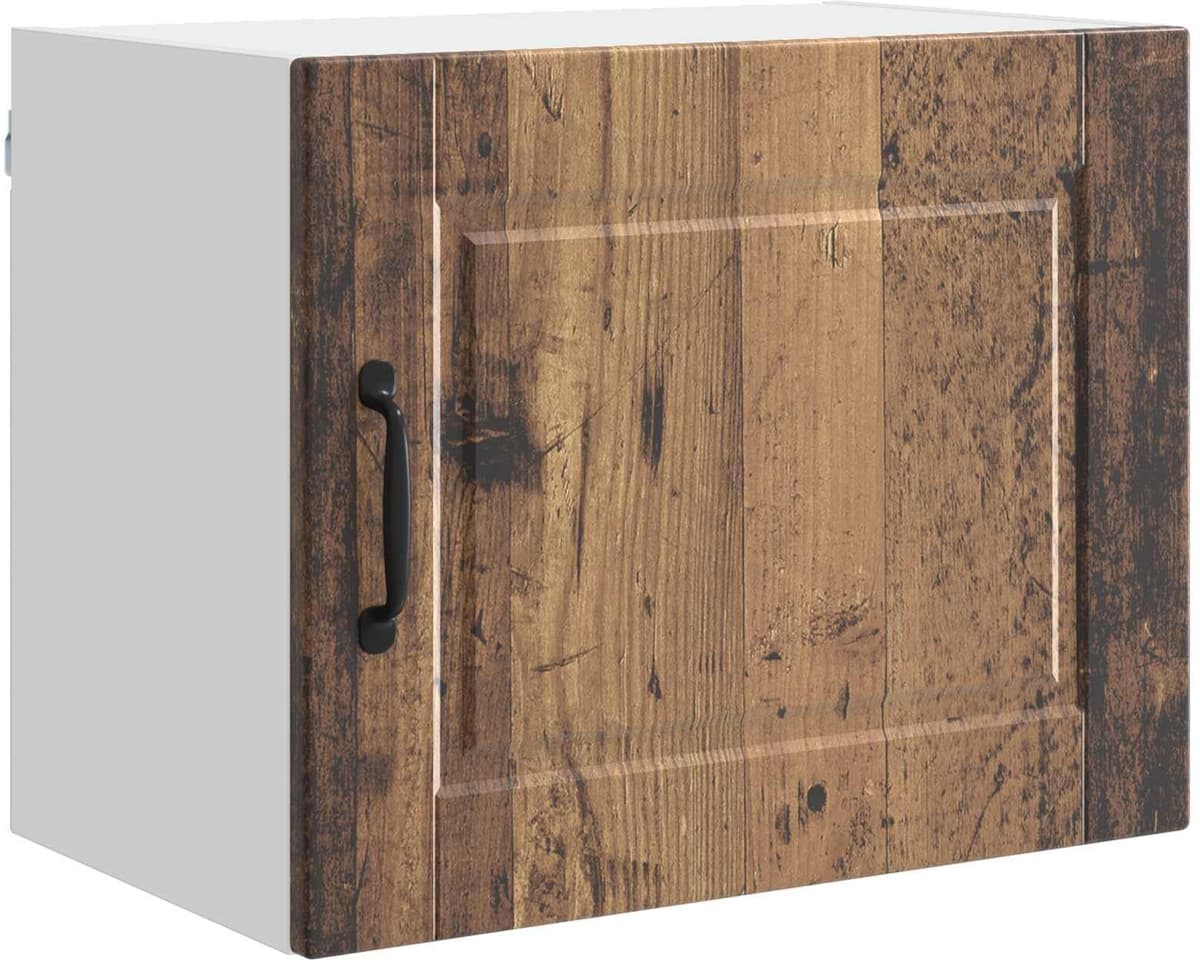 vidaXL Meuble mural PORTO Bois ancien 50 x 31 x 40 cm