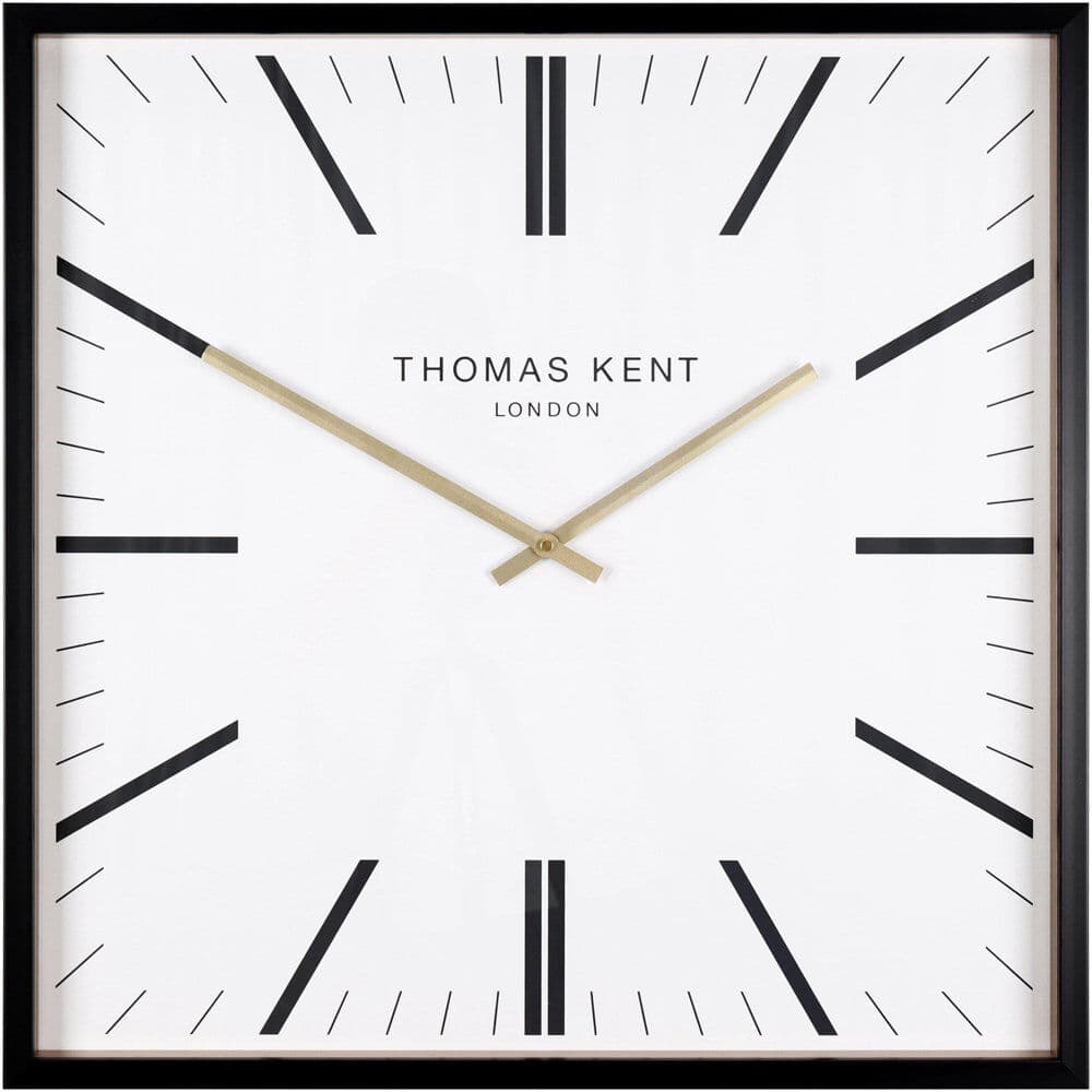 Thomas Kent Garrick Wall Clock White 61cm H x 61cm W x 4cm D