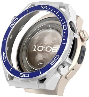 Everyday Crate Huawei Watch 5 46mm PC Watch Protective Cover Hollow Bumper Case Ultimate Style blue