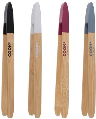 Pinça de Cozinha CMP Paris Bambu KU6119 - 24cm - Várias Cores