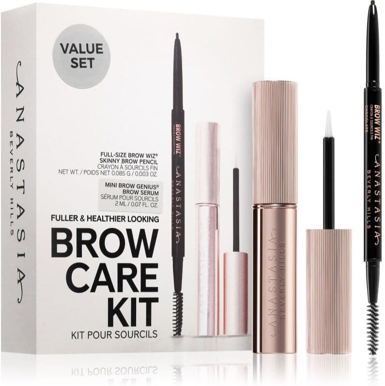 Anastasia Beverly Hills Brow Care Kit σετ για τα φρύδια απόχρωση Medium Brown