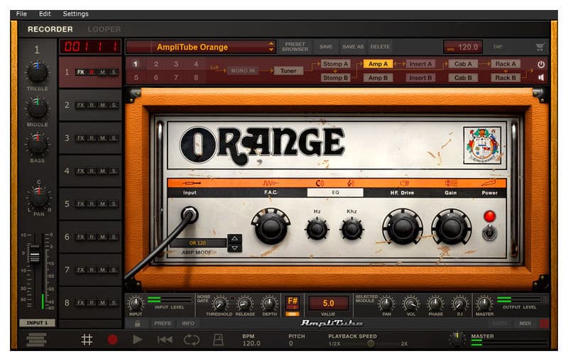 IK Multimedia AmpliTube Orange