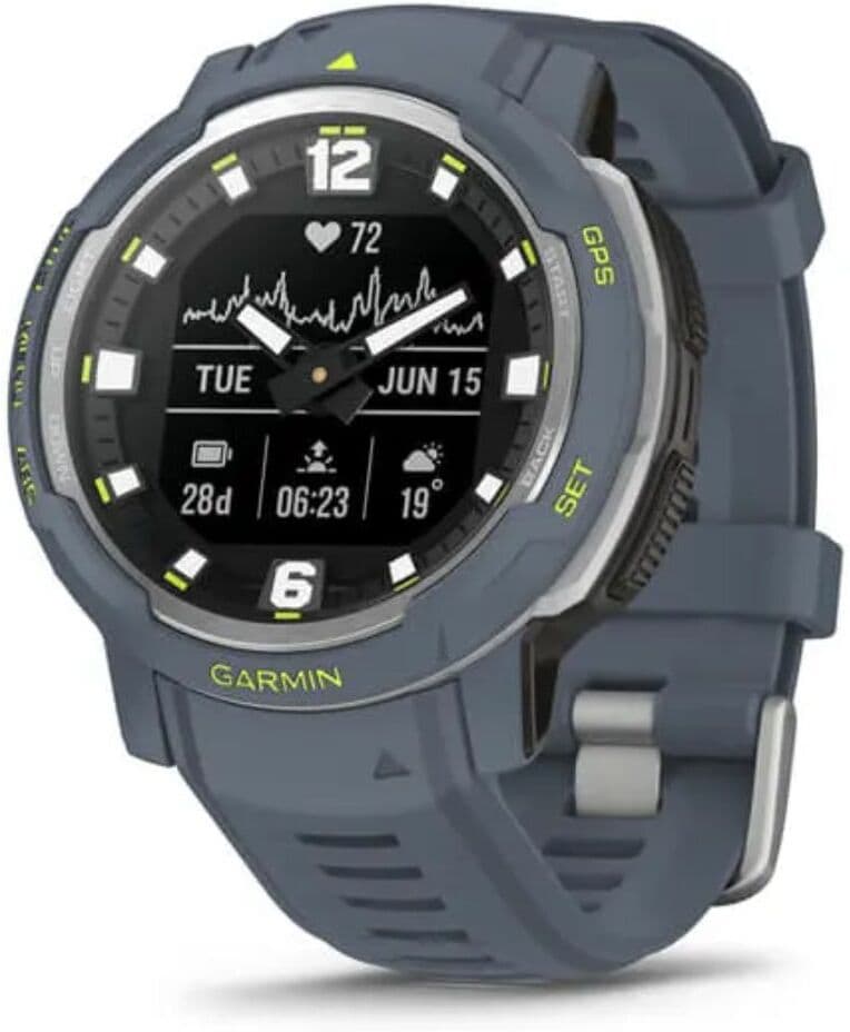 Garmin Instinct Crossover, Blue Granite, GPS-hybridiälykello 010-02730-04