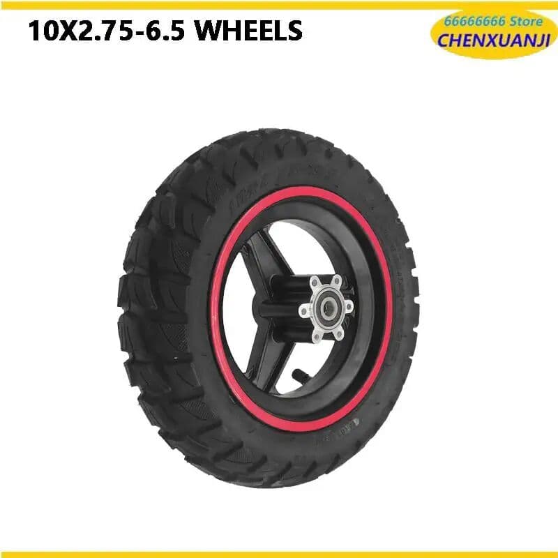NONE Reliable 10-inch Tubeless Vacuum Tires Perfect for Electric Scooter Off-Road Adventures