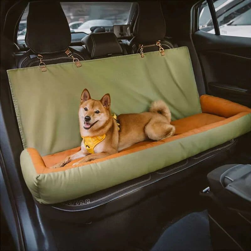 NONE Winter Waterproof Dog Car Seat Cover Nest Pet Travel Mat Anti Dirty Small Medium Dogs Bed Soft Carrier Basket for Car Seats