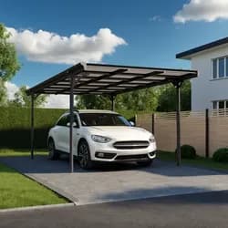 Ximax Aluminium Carport Eco 503 x 300 cm 85 kg/qm Anthrazit
