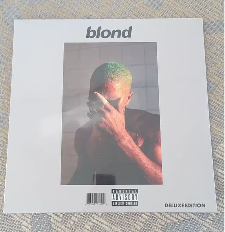 smvp Frank Ocean Blonde 2LP Silver Yellow Vinyl Bootleg 2LP for Frank Ocean