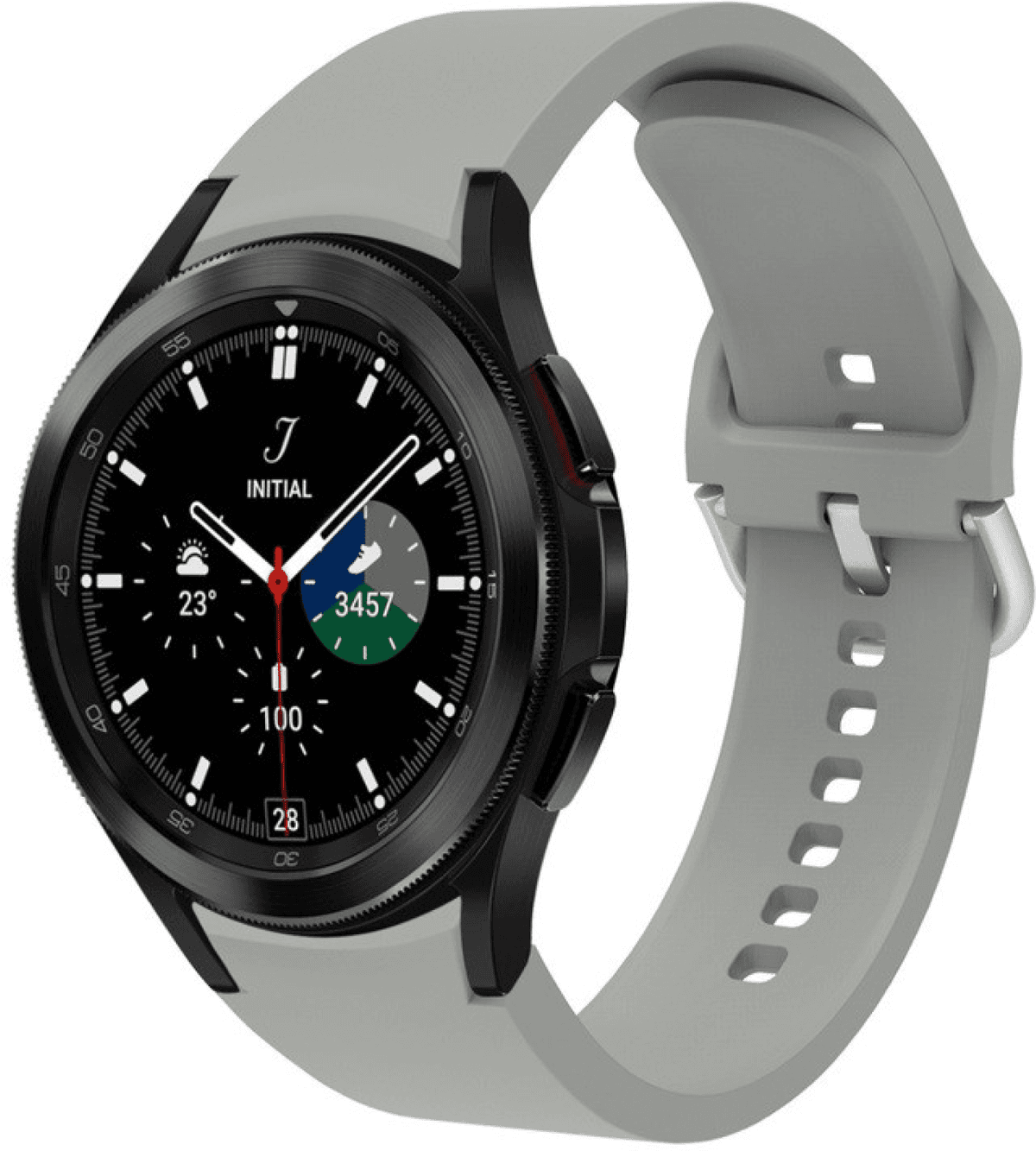 iS Bracelete Samsung Galaxy Watch Silicone 6 - Cinza
