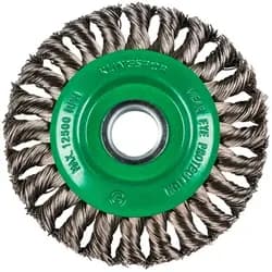Rundbürste BR 600 Z gezopft 1-reihig, 125 x 14 x 22,23mm, 0,5 Edelstahl, 1 Stück