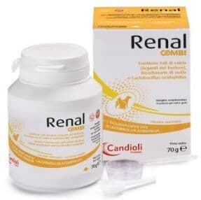 CANDIOLI Renal Combi Mangime Complementare in Polvere per Cani 70G