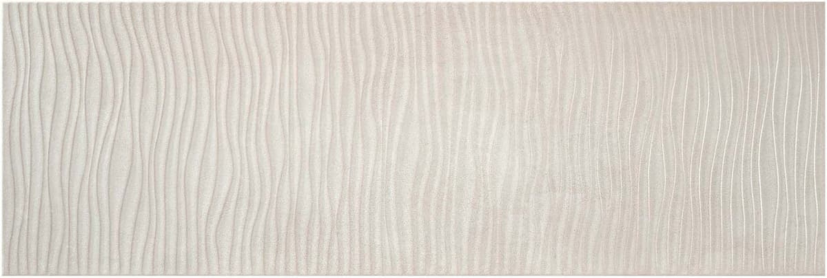 Roca Cerámica Azulejo de pared rectificado 40x120 cm Suite Abaco Ondas . Arena